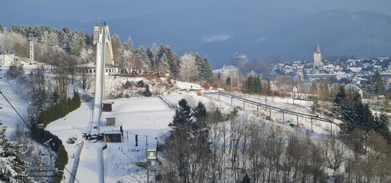 Pistenblume Apartment - Skipiste, Stadtzentrum Winterberg Eksteriør bilde