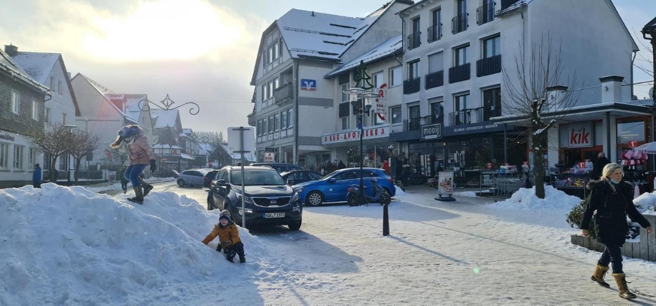 Pistenblume Apartment - Skipiste, Stadtzentrum Winterberg Eksteriør bilde